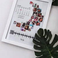 تابلو عشق فرکانسی بارکد دار
