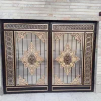 نقاشی ساختمان درب وپنجره نرده کناف تخته
