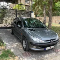 پژو 206 تیپ ۲، خاکستری مدل ۱۳۸۸|خودرو سواری و وانت|تهران, سعادت‌آباد|دیوار