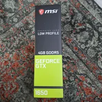 کارت گرافیک msi 1650 low profile oc edition|قطعات و لوازم جانبی رایانه|تهران, خواجه نظام الملک|دیوار
