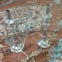 یه جفت شمعدان بسیار تمیز|صنایع دستی و سایر لوازم تزئینی|اصفهان, ارزنان|دیوار