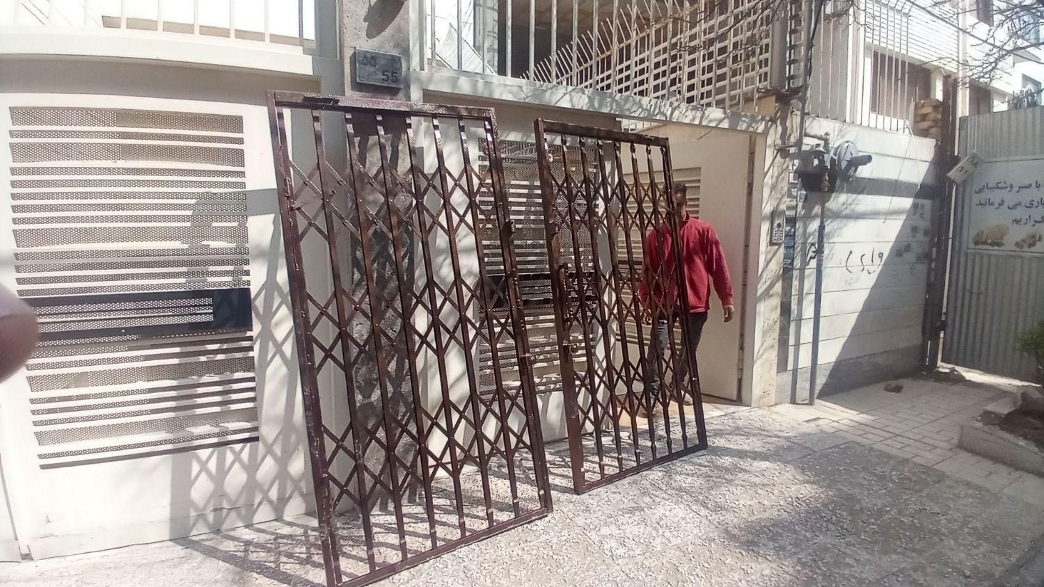 حفاظ آکاردئونی درب و پنجره UPVC توری با گارانتی|مصالح و تجهیزات ساختمان|محمدیه-قزوین, |دیوار