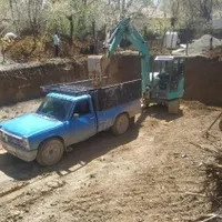 حمل نخاله و ماسه با نیسان کمپرسی