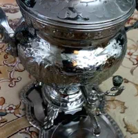 سماور گازی کنده کاری در حد نو|سماور، چای‌ساز، قهوه‌ساز|تهران, تختی|دیوار