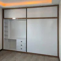 اجرای کمد دیواری متحرک ثابت اقساط|جاکفشی، کمد، دراور|اصفهان, هفتون|دیوار
