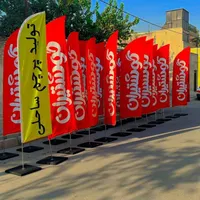 پرچم ساحلی سه لایه تحویل یکروزه