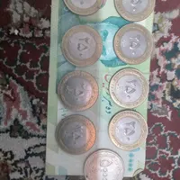۸سکه سال ۱۳۷۸+یک سکه ۵۰۰تومنی سال ۱۳۹۵