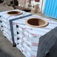 تنورگلی تمام استیل هشتاد سانتی گلی قابل حمل الماس