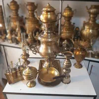 سماور ذغالی برنجی زغالی ادموند گازی سماوری منقل|صنایع دستی و سایر لوازم تزئینی|شیراز, احمدی جنوبی|دیوار