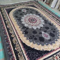 فرش سرمه‌ای مدل گیتا برند پاتریس