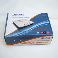 مودم با سیم ADSL2 DP-NET نو با تمام لوازم جانبی نو
