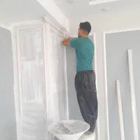 گچکاری وخورده کاری وکاشیکاری.بنای بازسازی گچ کاری|خدمات پیشه و مهارت|تهران, صادقیه|دیوار
