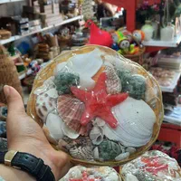 سبد صدف دکوری|صنایع دستی و سایر لوازم تزئینی|رشت, گلباغ نماز|دیوار