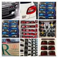 چراغ جلو وعقب اسپرت فابریک دودی رودری روکشصندلی|قطعات یدکی و لوازم جانبی|اصفهان, عاشقآباد|دیوار