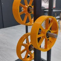 فلکه هرزگرد 4شیار گیربکس پارس آسا آسانسورعبادی