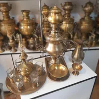 منقل برنجی زغالی سماور ذغالی سماوری گازی|صنایع دستی و سایر لوازم تزئینی|مشهد, احمدآباد|دیوار