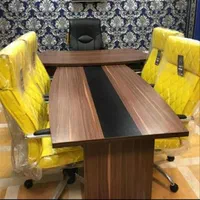 میز کنفرانس/همایش و جلسه/تیم وورک ادارات/کمجا|مبلمان اداری|کاشان, |دیوار