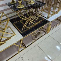 گل میز وسط جلو مبلی فلزی و عسلی استیل مدل شکلاتی|مبلمان خانگی و میز عسلی|آفتاب, |دیوار