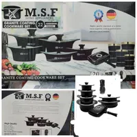 سرویس قابلمه چُدن 22 تیکه M.S.F ترکیه تابه رژیمی