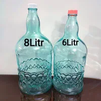 بطری شیشه ای۸و۶لیتری با قفل هوا تخمیر تقطیر|ظروف نگهدارنده، پلاستیکی، یک‌بارمصرف|تهران, خلیج فارس|دیوار