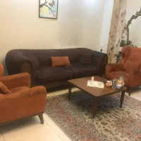 مبل راحتی شرکتی  پنج نفره با میز|مبلمان خانگی و میز عسلی|تهران, امیرآباد|دیوار
