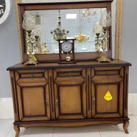 اینه کنسول چوبی انتیک|بوفه، ویترین، کنسول|اندیشه, اندیشه فاز ۱|دیوار