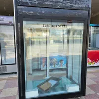 یخچال ایستاده ویترینی مدل رز دو طرفه