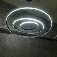 لوسترحلقه ایی کریستالی دوطرف نور.گارانتی.برق رویال|لوستر و چراغ آویز|اصفهان, شیخ اشراق|دیوار