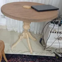 سلام  میزو صندلی چوبی جنس خوب
