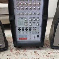 اکو آمپلی فایر چمدانی phonic|سیستم صوتی خانگی|رشت, گلباغ نماز|دیوار