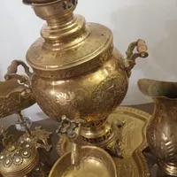 سماور برنج یا برنز اصل|سماور، چای‌ساز، قهوه‌ساز|تبریز, |دیوار