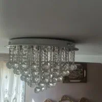 لوستر سقفی کریستالی