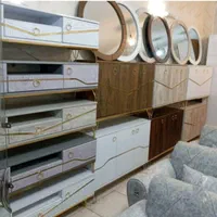 جاکفشی کنسولی آینه کنسول سون تیک خطی جدید شیک|بوفه، ویترین، کنسول|خمینی‌شهر, |دیوار