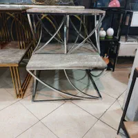 جلو مبلی میز جلومبلی استیل آبکاری دکوری سنگ|مبلمان خانگی و میز عسلی|مشهد, شهرک رازی (شهرک غرب)|دیوار