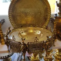 منقل سماوری برنجی زغالی اپیسو برنجی ذغالی|صنایع دستی و سایر لوازم تزئینی|تهران, اباذر|دیوار