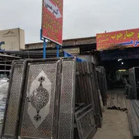 لیزر سی ان سی فلزی مدل درهای ورودی چهارچوب انباری|جاکفشی، کمد، دراور|ری, صالح‌آباد شرقی|دیوار
