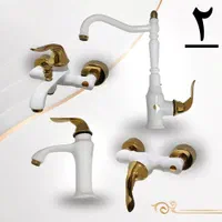 انواع شیرآلات جدید طلایی/سفید طلایی/مات/مشکی|مصالح و تجهیزات ساختمان|پیشوا, |دیوار