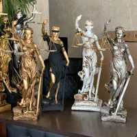 مجسمه فرشته ترازو عدالت ۷۰سانتی دکوری