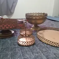 ظروف پذیرایی از مجلس کاملا سالم وخوب.|ظروف سرو و پذیرایی|رشت, رودبارتان|دیوار