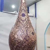 گلدان مسی مناسب تزئین مجالس و هتل و رستوران|صنایع دستی و سایر لوازم تزئینی|اصفهان, نقش جهان|دیوار