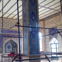 کاشی هفت رنگی آیه مسجدی کتیبه|مصالح و تجهیزات ساختمان|اصفهان, بوستان ناژوان|دیوار