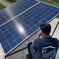 پنل خورشیدی/تامین برق۲۲۰ ۷آمپر/باغ/ویلا