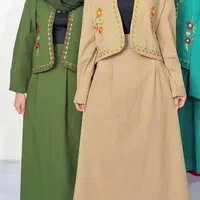لباس زنانه کت دامن سنتی گل بهاری شیکان کده|لباس|مشهد, امامیه (شهرک غرب)|دیوار