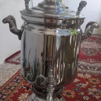 سماور ۲۰ لیتری برنجی در حد نو دیدن مساوی خریدن