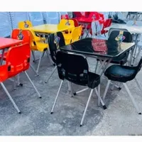 صندلی پلاستیکی باغی غذاخوری طرح هادین