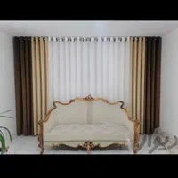پرده آماده پانچ شده،|پرده، رانر، رومیزی|تهران, عبدل‌آباد|دیوار