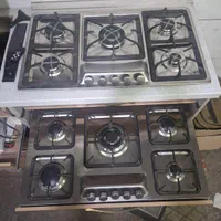 گاز استیل گاز صفحه ای ضد خش شعله قارچی گاز رومیزی