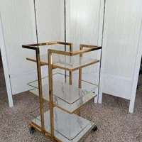 ترولی پزشکی/فورتیک/طرح ماربل/