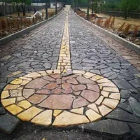 سنگ لاشه ورقه ای فرش مالون کوبیک ابنما بادبر|عمده‌فروشی|شیراز, شهرک گلستان|دیوار