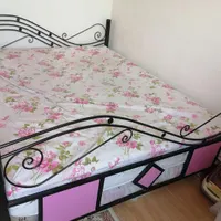 تخت خواب دونفره فرفورژه